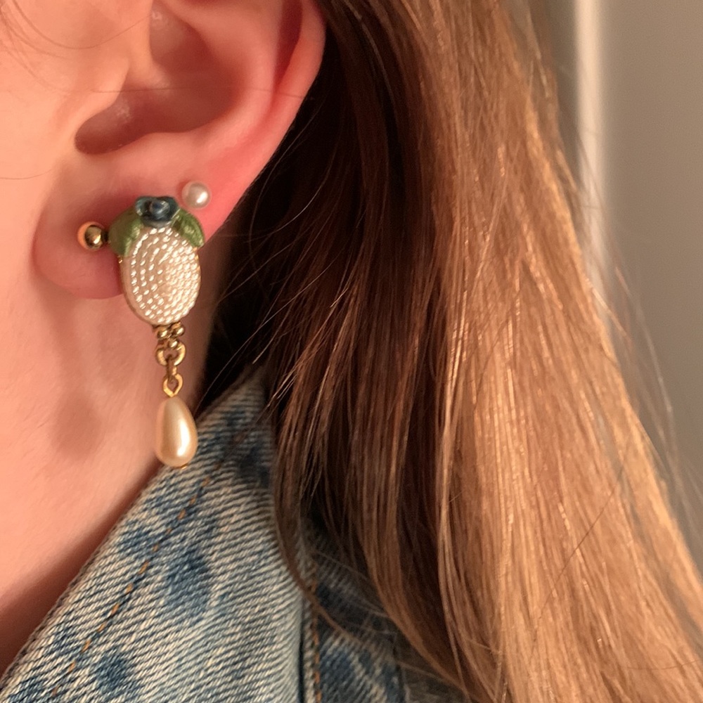 Country Girl - dangle clip-on EARRINGS